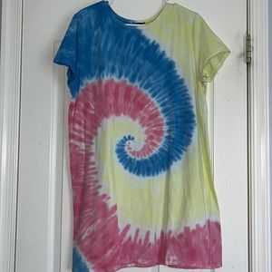 Forever 21, pastel tie dye dress.